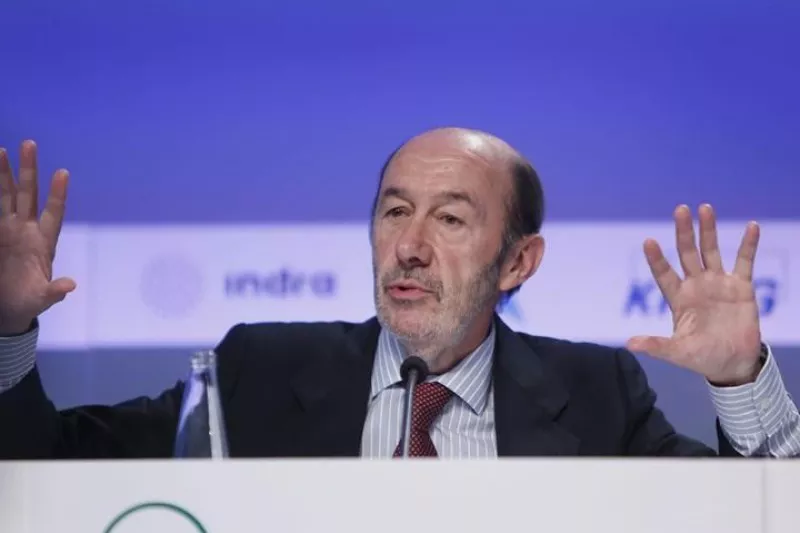 Rubalcaba. Argazkia: EFE