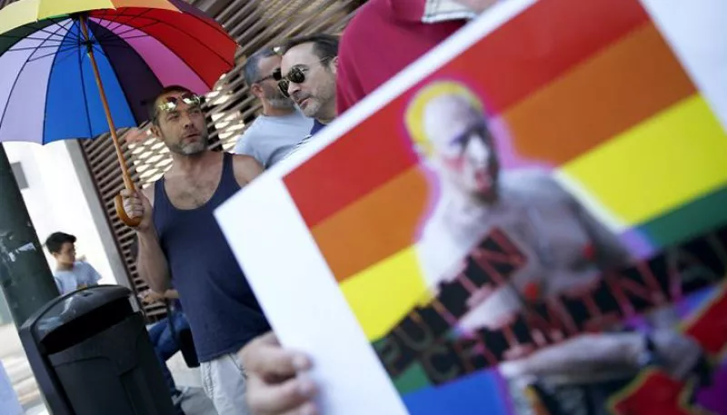 Putinen Gobernuaren neurrien aurkako protesta bat. EFE.