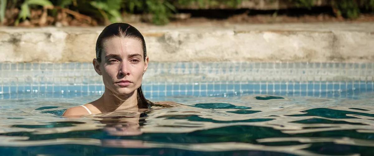 La actriz Julia Martínez en "Subsuelo"