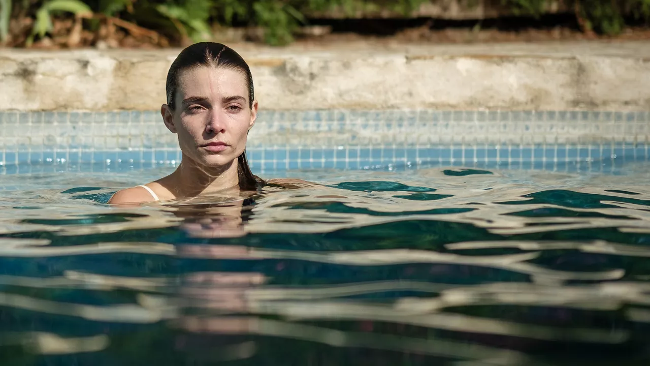 La actriz Julia Martínez en "Subsuelo"