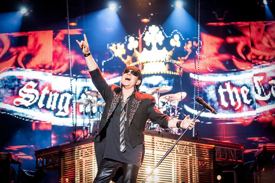 Scorpions, durante el Azkena Rock Festival 2014. Foto: Tom Hagen.