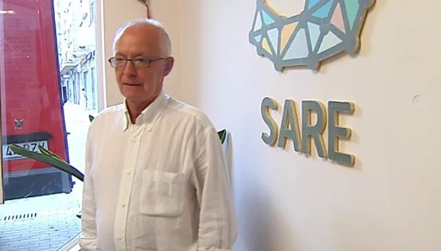 El portavoz de Sare, Joseba Azkarraga. Foto: EiTB