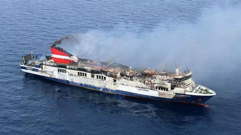El ferry 'Sorrento'. Foto: EFE
