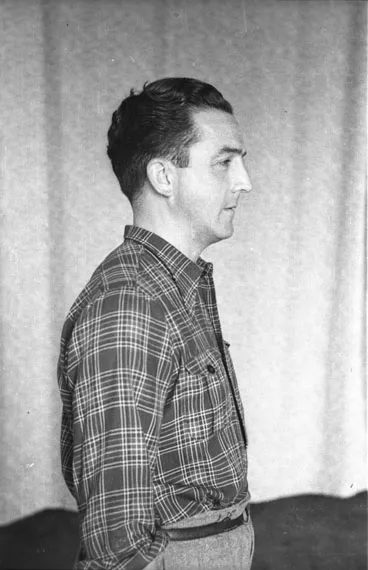 Txomin Letamendi, EAJko militante eta musikari bilbotarra. 1950ean hil zen torturek utzitako kalteen ondorioz. Argazkia: Jesus Elosegui Irazusta 