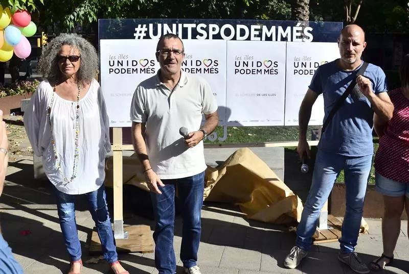 Acto de Unidos Podemos. EFE