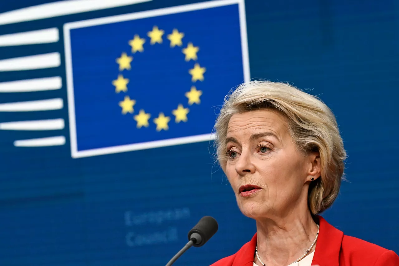 (Foto de ARCHIVO)

June 26, 2025: Ursula Von der Leyen , the president of the European Commission during  the press conference after EU leaders and head of states Summit in Brussels, Belgium on 26/06/2025  Photo by Wiktor Dabkowski



Europa Press/Contacto/Wiktor Dabkowski

27/6/2025
