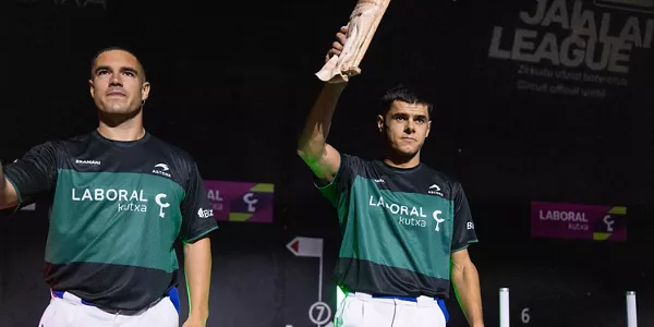 Unai Lekerika eta Alex Goitia, euren aurkezpenean. Argazkia: Eraman!