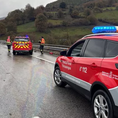  a-15 foruzaingoa policia foral istripua accidente
