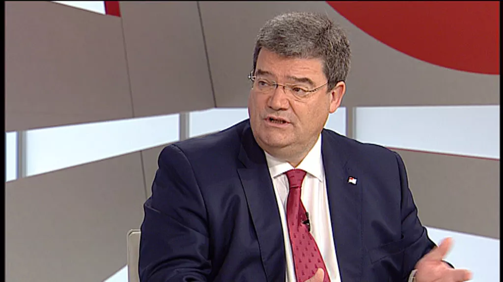 Juan Maria Aburto Bilboko alkatea. Artxiboko irudia: EiTB