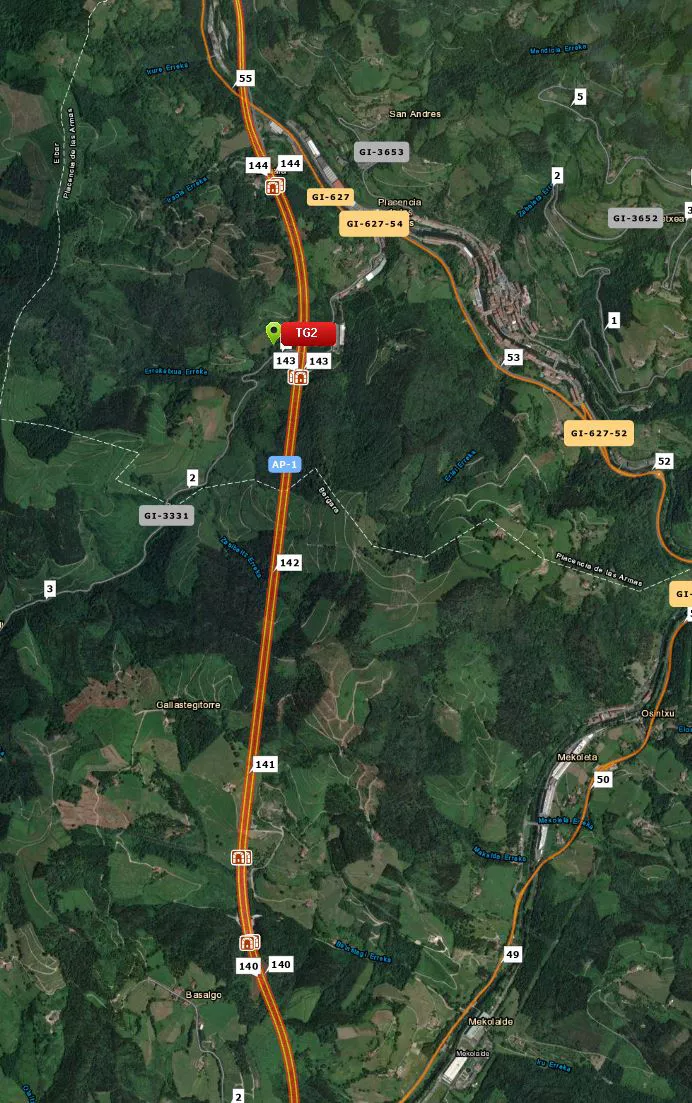 accidente AP-1 soraluze 