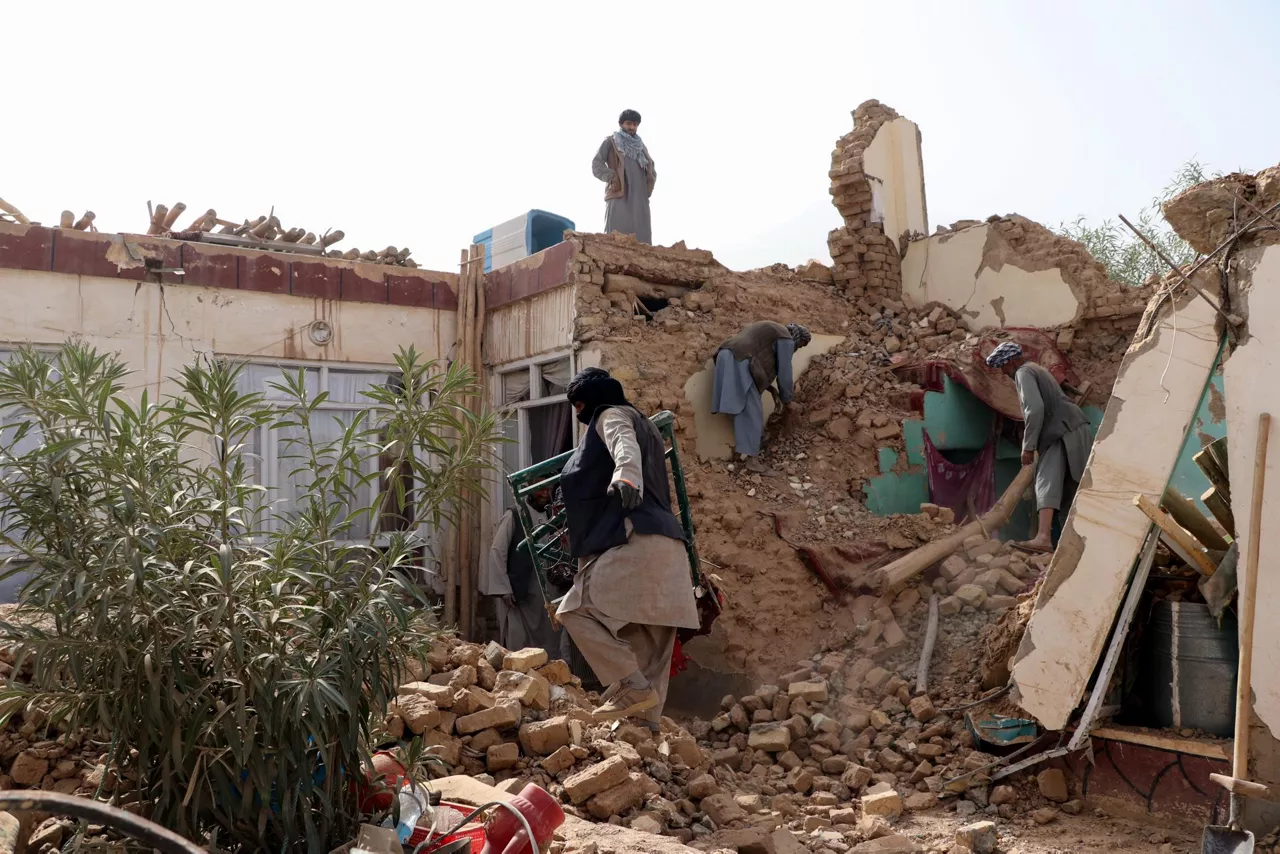 Lurrikara Afganistanen