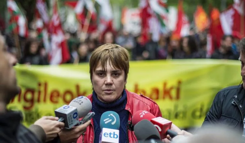 Ainhoa Etxaide (LAB). Foto: EFE