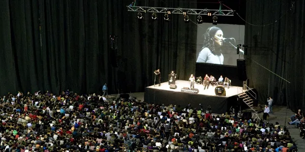 Campeonato de Bertsolarismo de Euskal Herria. Foto: Galder Izagirre (Xenpelar dokumentazio zentroa)