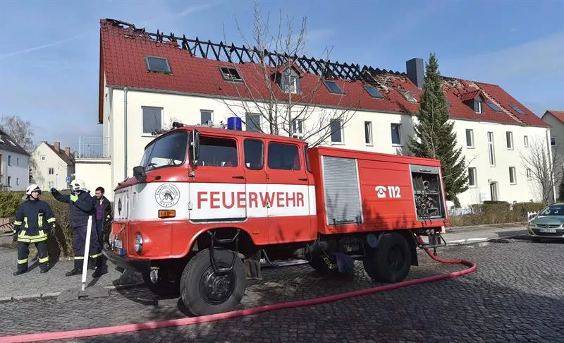 ALEMANIA ERREFUXIATUENTZAKO ATERPEA SUTEA EFE
