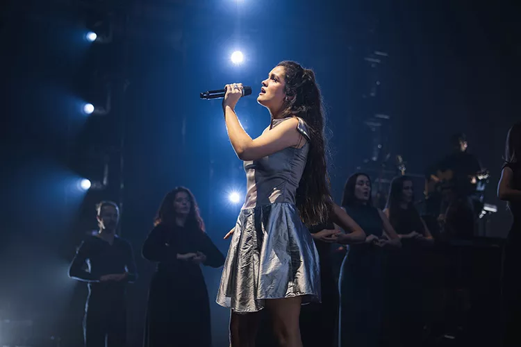 Amaia concierto en Barcelona. Kontzertua Bartzelonan