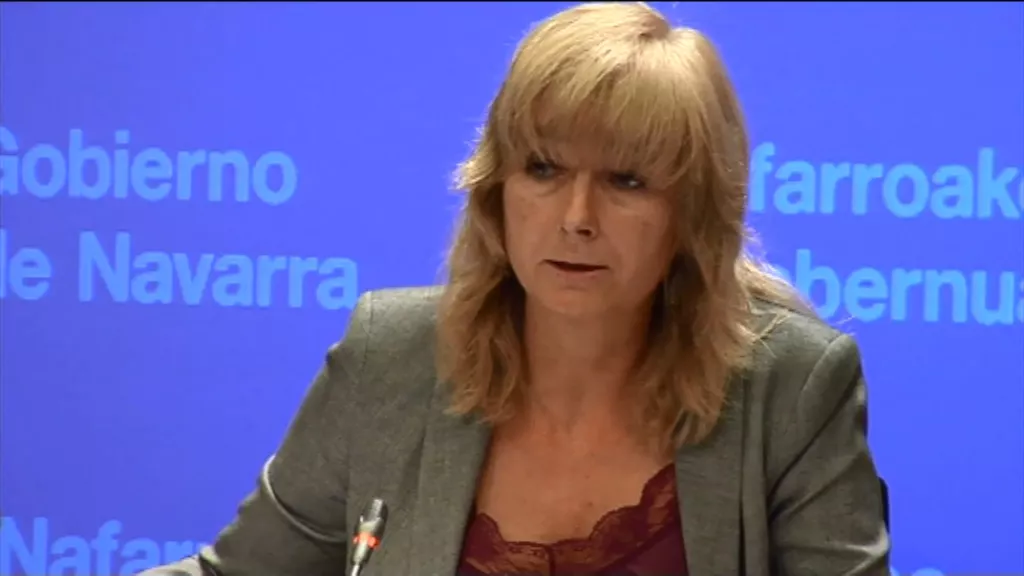 Ana Ollo Nafarroako Gobernuko bozeramailea. EiTB