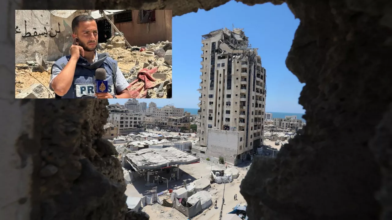 Foto de Anas al Sharif, periodista asesinado en Gaza. Foto: X / Europa Press