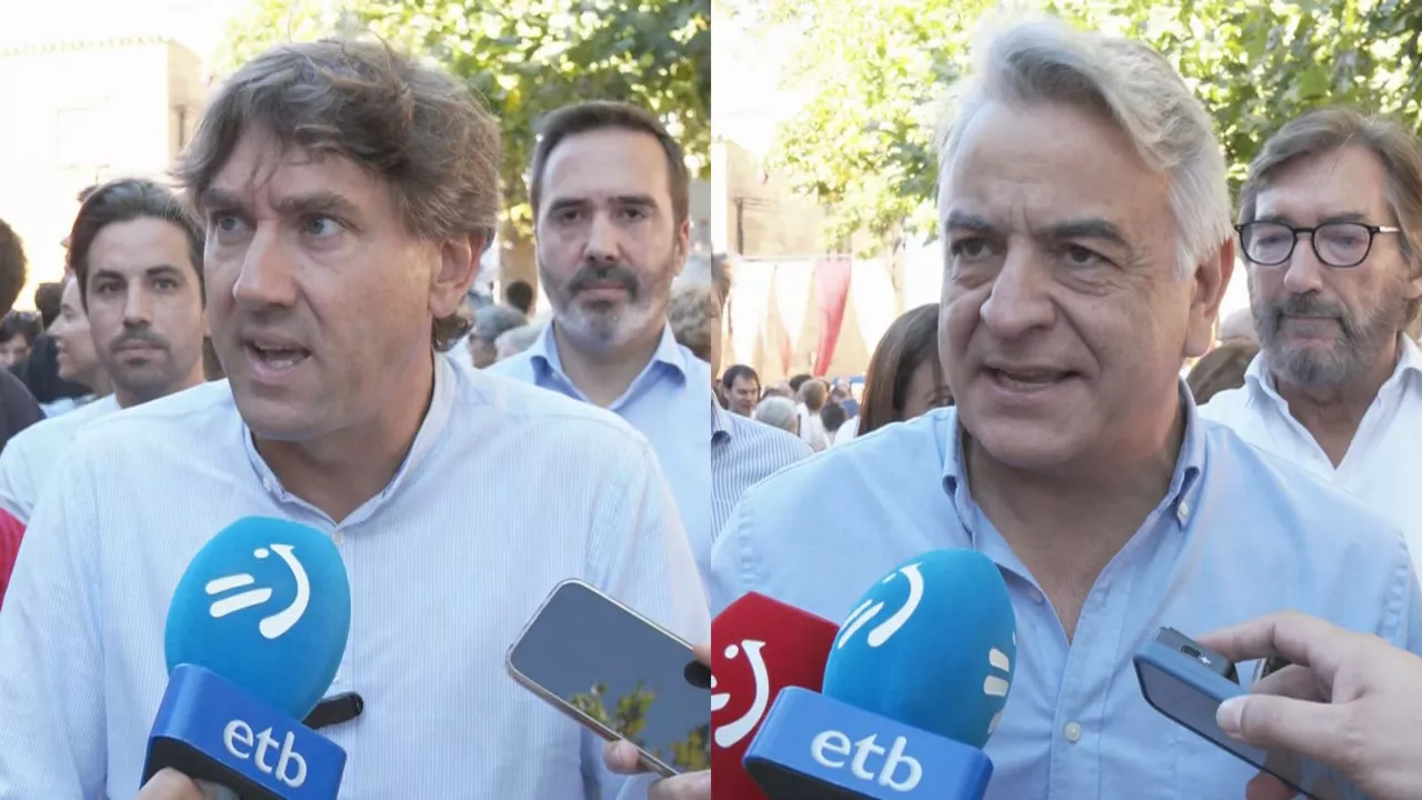 Eneko Andueza y Javier de Andrés dan su punto de vista sobre la gestión de la Ertzaintza