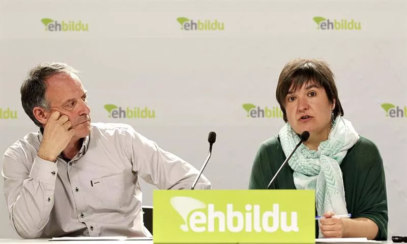 Araiz y Ugarteburu, en la rueda de prensa de hoy.