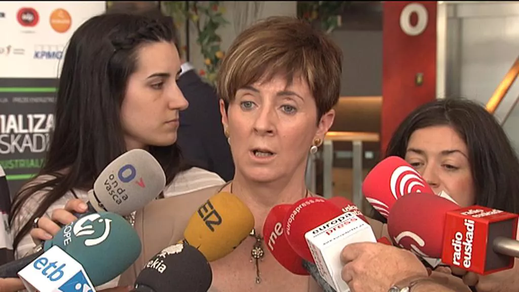 Arantza Tapia, artxiboko irudi batean. Argazkia: EiTB