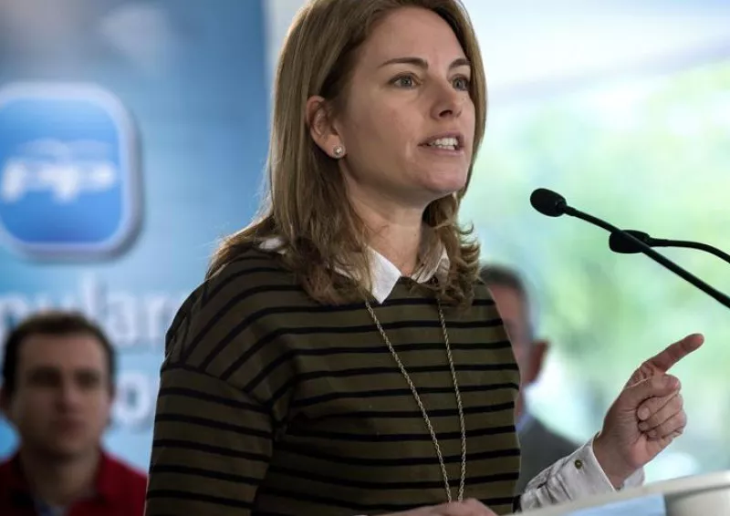 La presidenta del PP de la CAV, Arantza Quiroga.