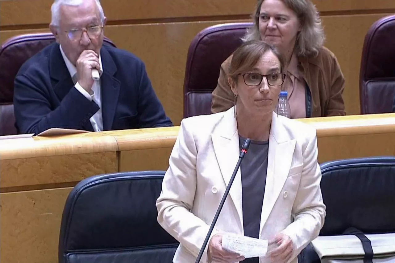 Javier Arenas fumando un váper en el Senado