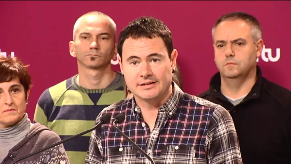 Hasier Arraiz pidió ayer "dar jaque mate" a la Guardia Civil.