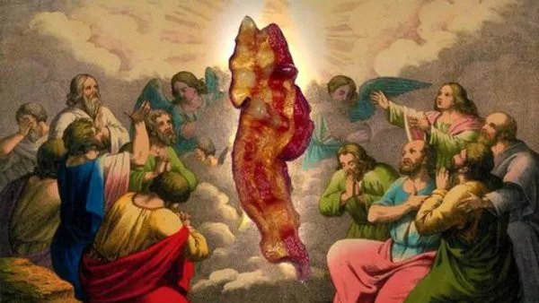 Uno de los memes tras la advertencia de la OMS sobre el consumo de carne procesada. Imagen: Twitter