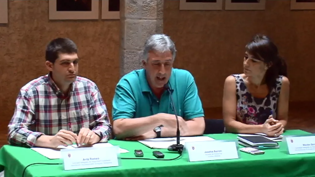 Joseba Asiron Iruñeko alkatea. Artxiboko irudia: EiTB