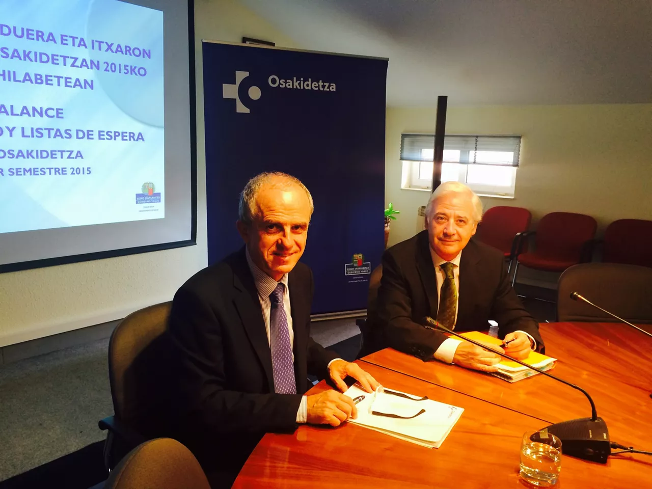 Osakidetza balantzea . Irekia