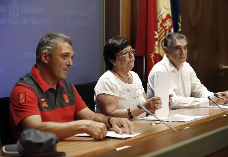 Maria Jose Beaumont eta Foruzaingoaren burua EFE
