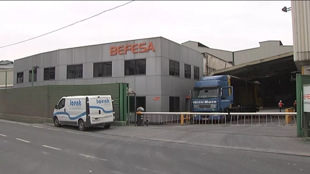 Instalaciones de Befesa en Erandio