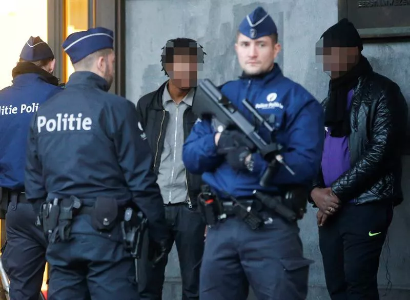 Alerta maila gorenari eutsiko diote laugarren egunez Bruselan. Argazkia: EFE