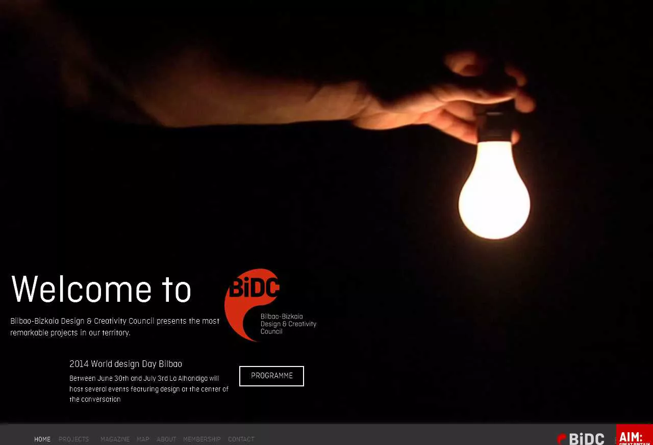 Web de BIDC