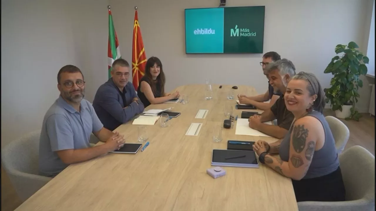 Reunión EH Bildu Mas Madrid