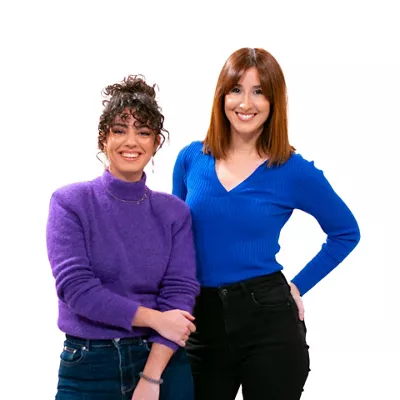 Sara Alonso eta Ainhoa Vitoria Bitan