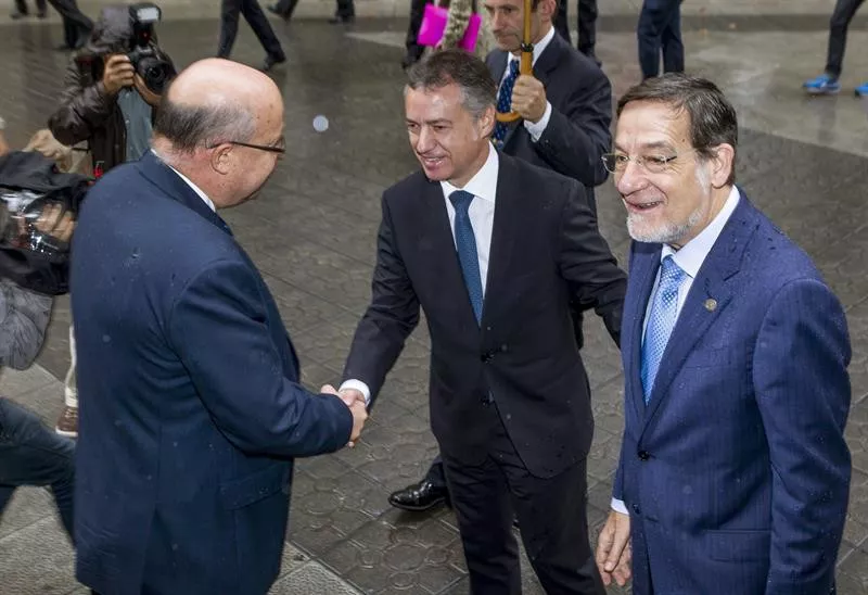 Acto de apertura del año judicial en Euskadi. EFE