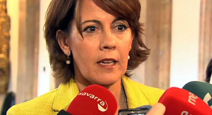 La presidenta de Navarra Yolanda Barcina.