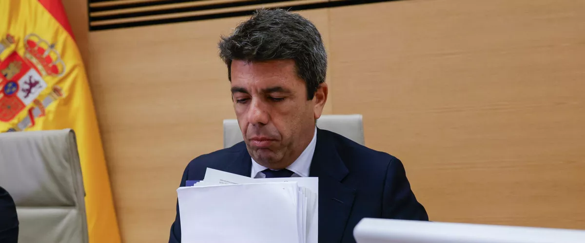 Carlos Mazon dana comision investigacion congreso EFE