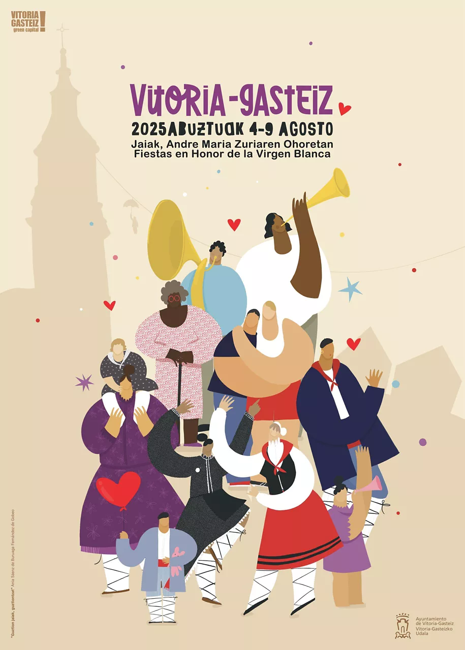 Cartel Fiestas de la Blanca 2025