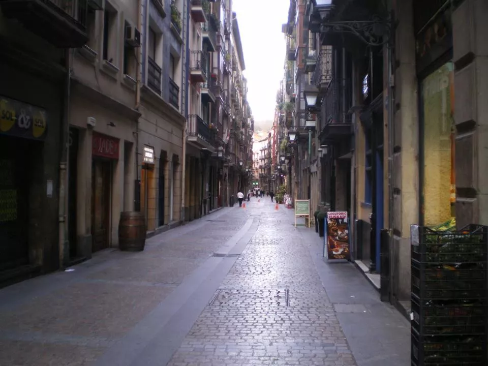 El Casco Viejo será una de las zonas más afectadas por la nueva normativa. Foto. Jesús Carbajo.