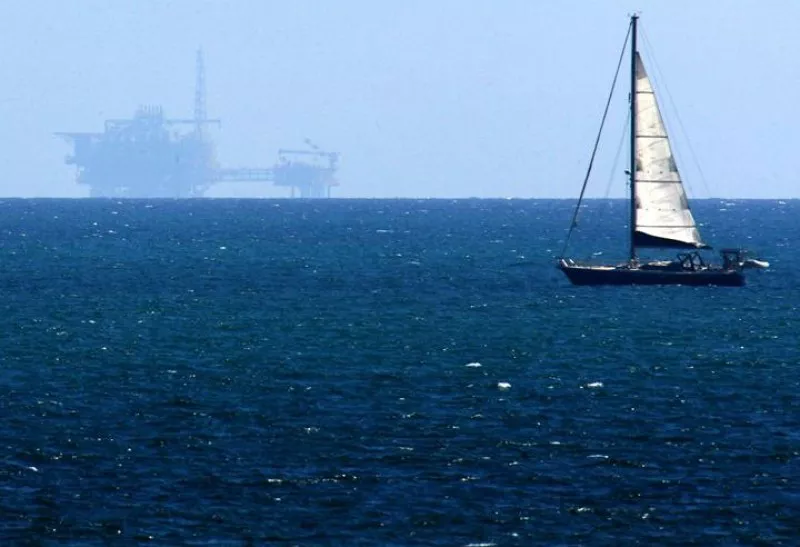 Plataforma de inyección del proyecto Castor. Foto: Efe.