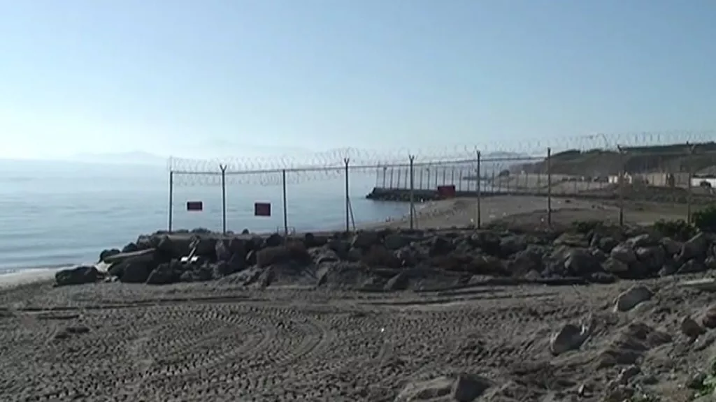 El Tarajal (Ceuta). Foto de achivo: EFE