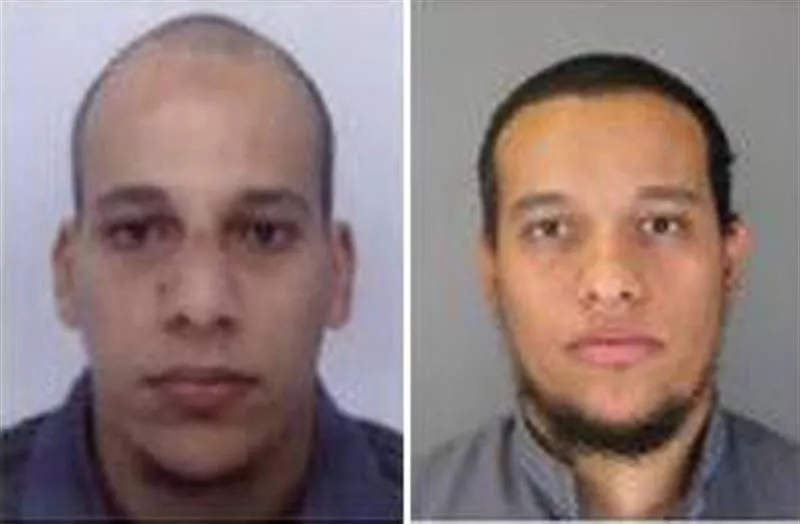 Los hermanos Chérif y Said Kouachi