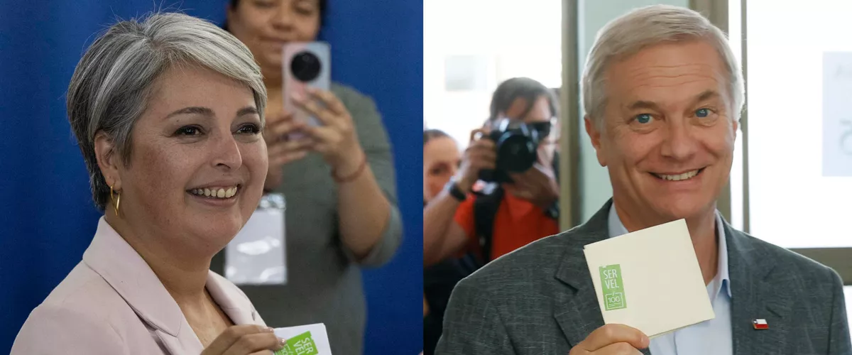  Jeannette Jara Jose Antonio Kast chile primera vuelta efe