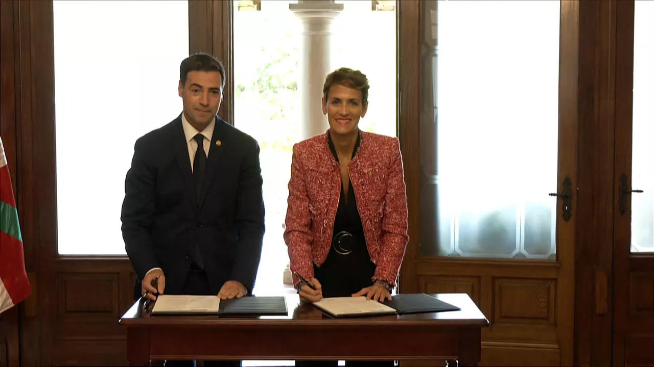 firma del acuerdo