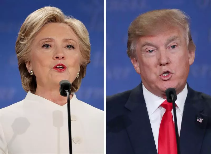 clinton trump efe