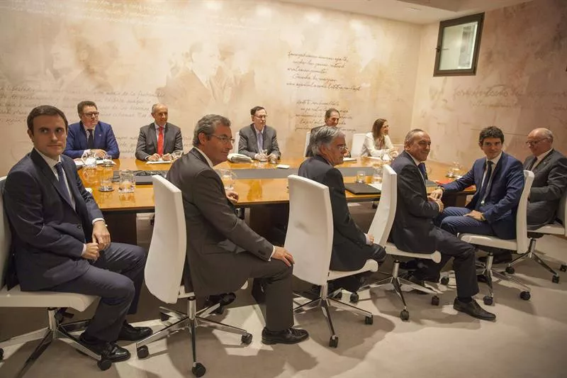 Reunión del Consejo Vasco de Finanzas (CVF). Imagen de archivo: EFE