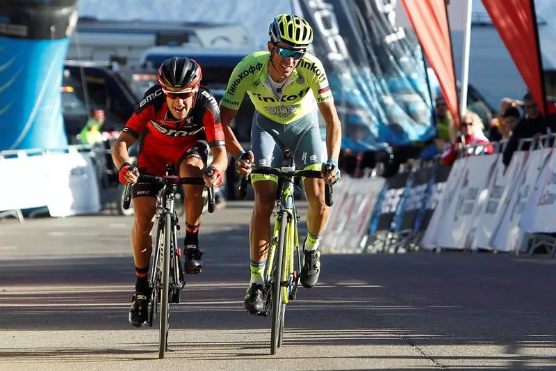 alberto contador richie porte volrta catalunya etapa 4 efe