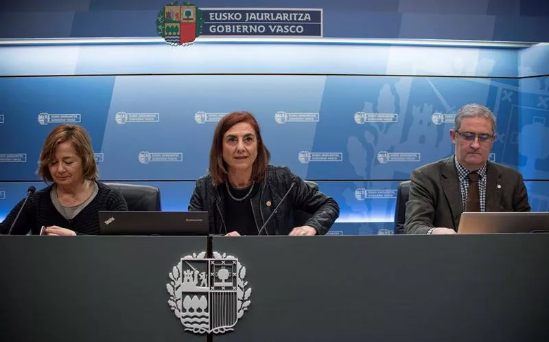 Cristina Uriarte consejera de Educación Hezkuntza sailburua. EFE